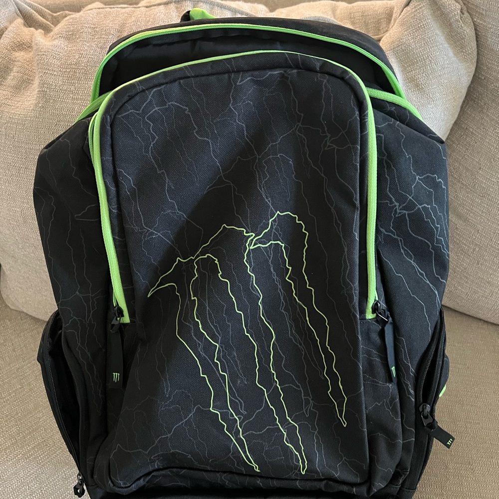 Monster Energy Backpack with Laptop Slot